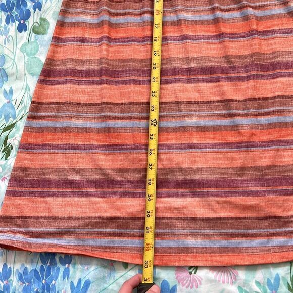 Prana Cantine Terra Soleil Striped Dress - M - Picture 13 of 14